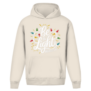 Oversize Hoodie Ohne Kordel be the light matthew 5:14
