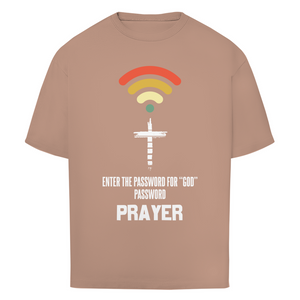 Oversize T-Shirt enter the password for god