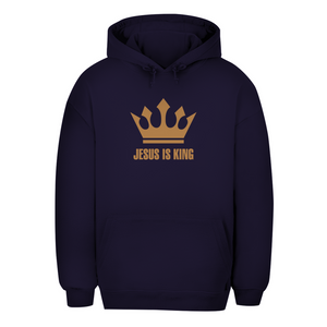 Unisex Oversize Hoodie jesus is king krone