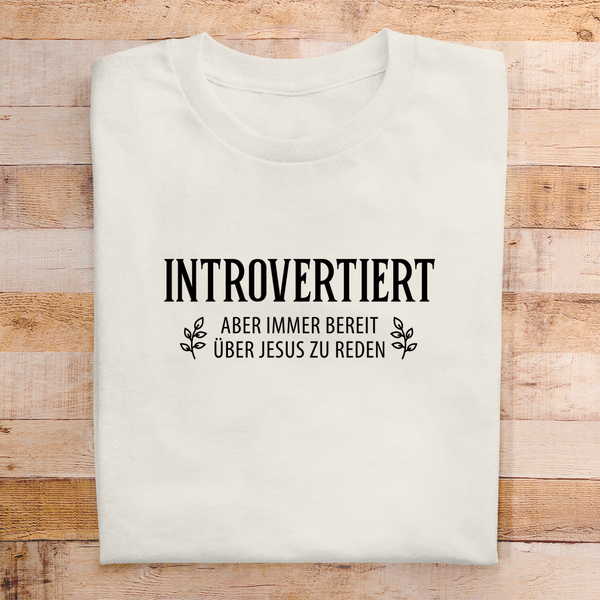 Herren T-Shirt introvertiert