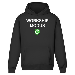 Oversize Hoodie Ohne Kordel workship modus