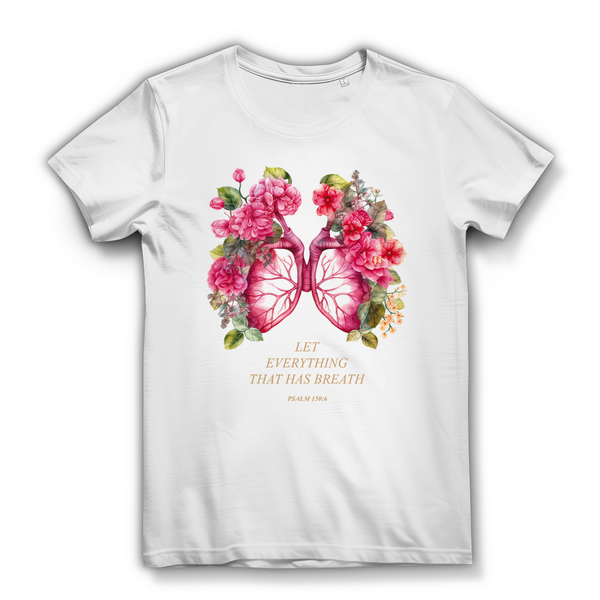 Damen Bio T-Shirt let everything that has breath psalm 150:6