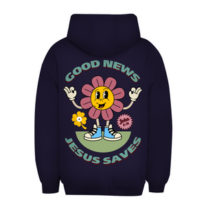 Unisex Oversize Hoodie good news jesus saves