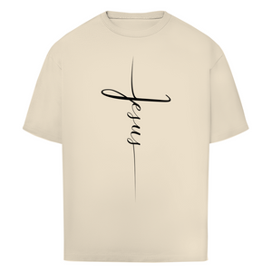 Oversize T-Shirt jesus kreuz