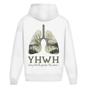 Oversize Hoodie Ohne Kordel yhwh every breath speakt his name