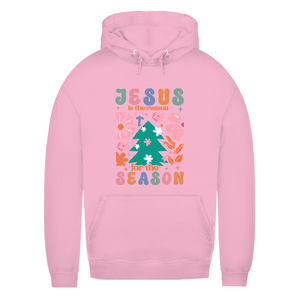 Damen Hoodie jesus is reason for the season