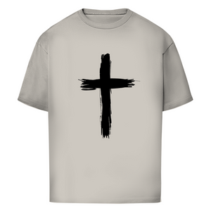 Oversize T-Shirt kreuz