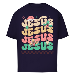 Oversize T-Shirt jesus weihnachtsmotiv