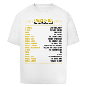 Oversize T-Shirt names of god