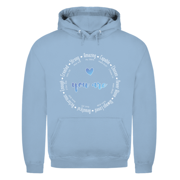 Herren Hoodie you are strong amazing