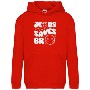 Kinder Hoodie jesus saves bro