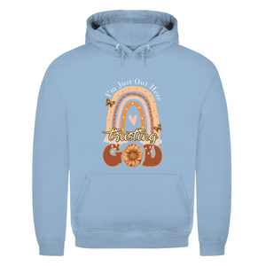 Herren Hoodie trusting god