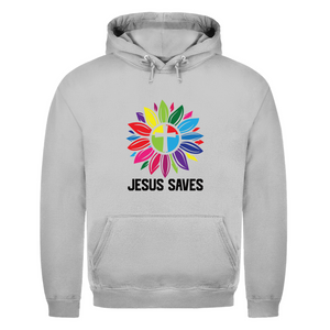 Herren Hoodie jesus saves