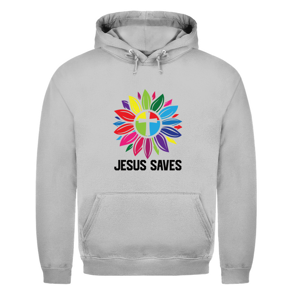 Herren Hoodie jesus saves