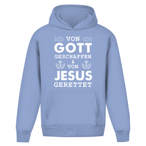 Oversize Hoodie Ohne Kordel von gott geschaffen
