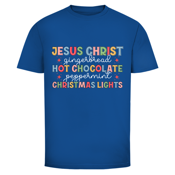 Herren T-Shirt jesus christ gingerbread