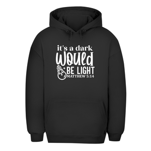 Unisex Oversize Hoodie would be light matthew 5:14