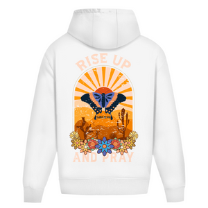 Oversize Hoodie Ohne Kordel rise up and pray