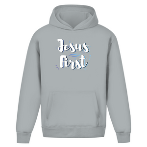 Oversize Hoodie Ohne Kordel jesus first
