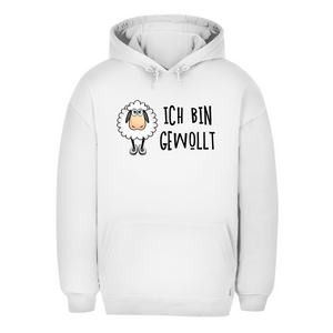 Unisex Oversize Hoodie ich bin gewollt