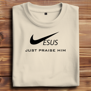 Oversize T-Shirt jesus just praise him