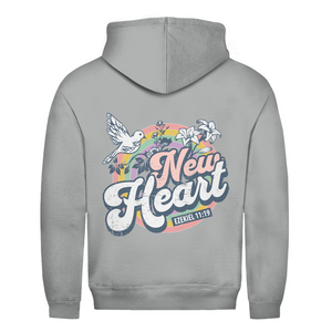 Herren Hoodie new heart ezekiel 11:19