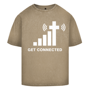 Oversize Washed T-Shirt get connected