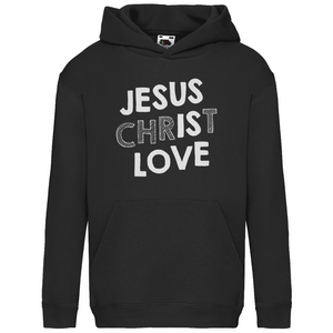 Kinder Hoodie jesus christ love