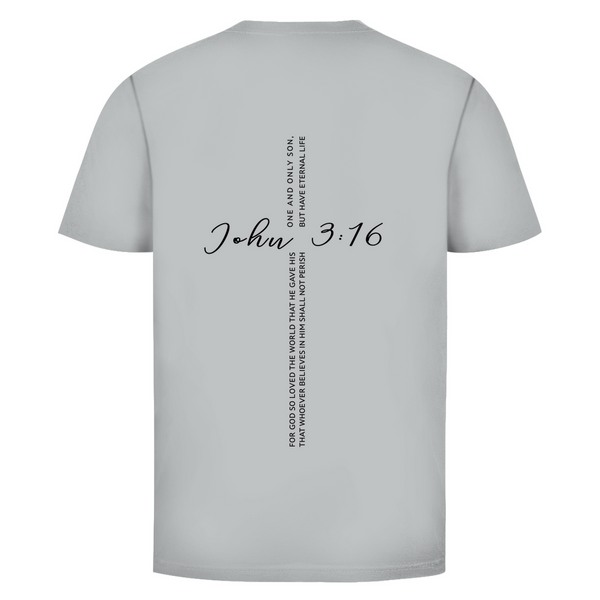 Herren T-Shirt for god so loved the world john 3:16