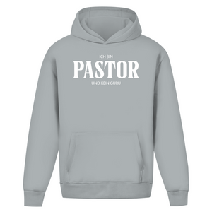 Oversize Hoodie Ohne Kordel ich bin pastor