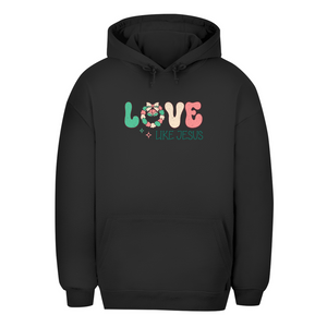 Unisex Oversize Hoodie love like jesus