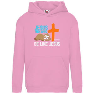 Kinder Hoodie jesus took naps mark 4:38