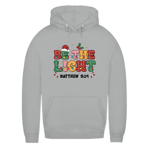 Damen Hoodie be the light matthew 5:14