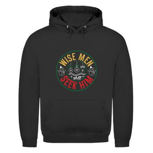 Herren Hoodie wise men seek him