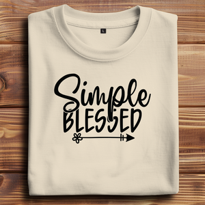 Oversize T-Shirt simple blessed