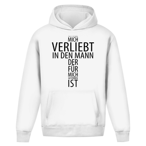 Oversize Hoodie Ohne Kordel der für mich gestorben ist