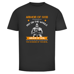 Herren T-Shirt armor of god ephesians 6:11
