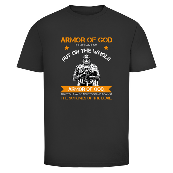 Herren T-Shirt armor of god ephesians 6:11