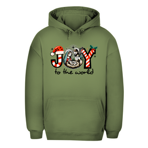 Unisex Oversize Hoodie joy to the world