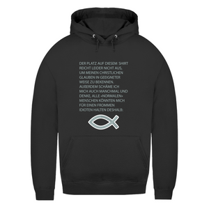 Damen Hoodie ICHTHYS spruch