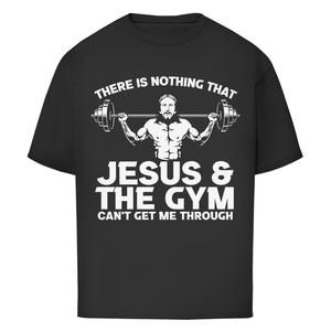 Oversize T-Shirt jesus and gym
