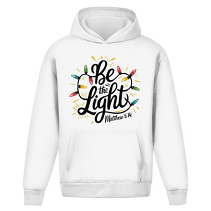 Oversize Hoodie Ohne Kordel be the light matthew 5:14
