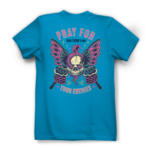 Damen Bio T-Shirt pray for your enemies matthew 5:44