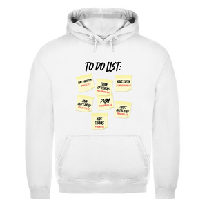Herren Hoodie to do list