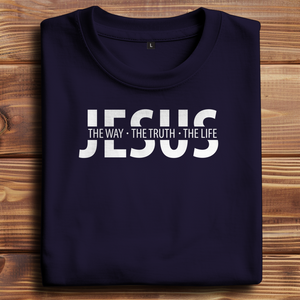 Oversize T-Shirt jesus the way the truth the life