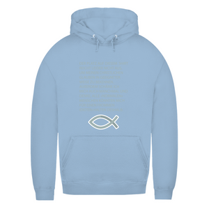 Damen Hoodie ICHTHYS spruch