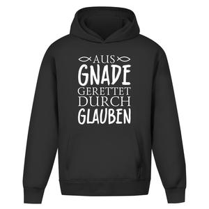 Oversize Hoodie Ohne Kordel aus gnade gerettet