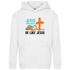 Kinder Hoodie jesus took naps mark 4:38