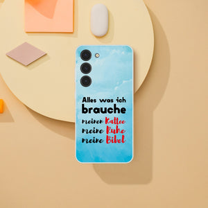 alles was ich brauche Samsung-Hülle