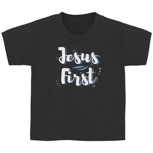 Kinder T-Shirt jesus first